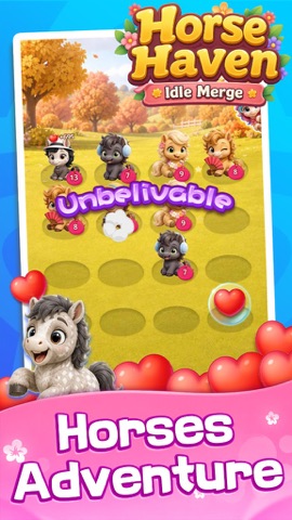 Dreamy meadow board with rainbow and scene switch